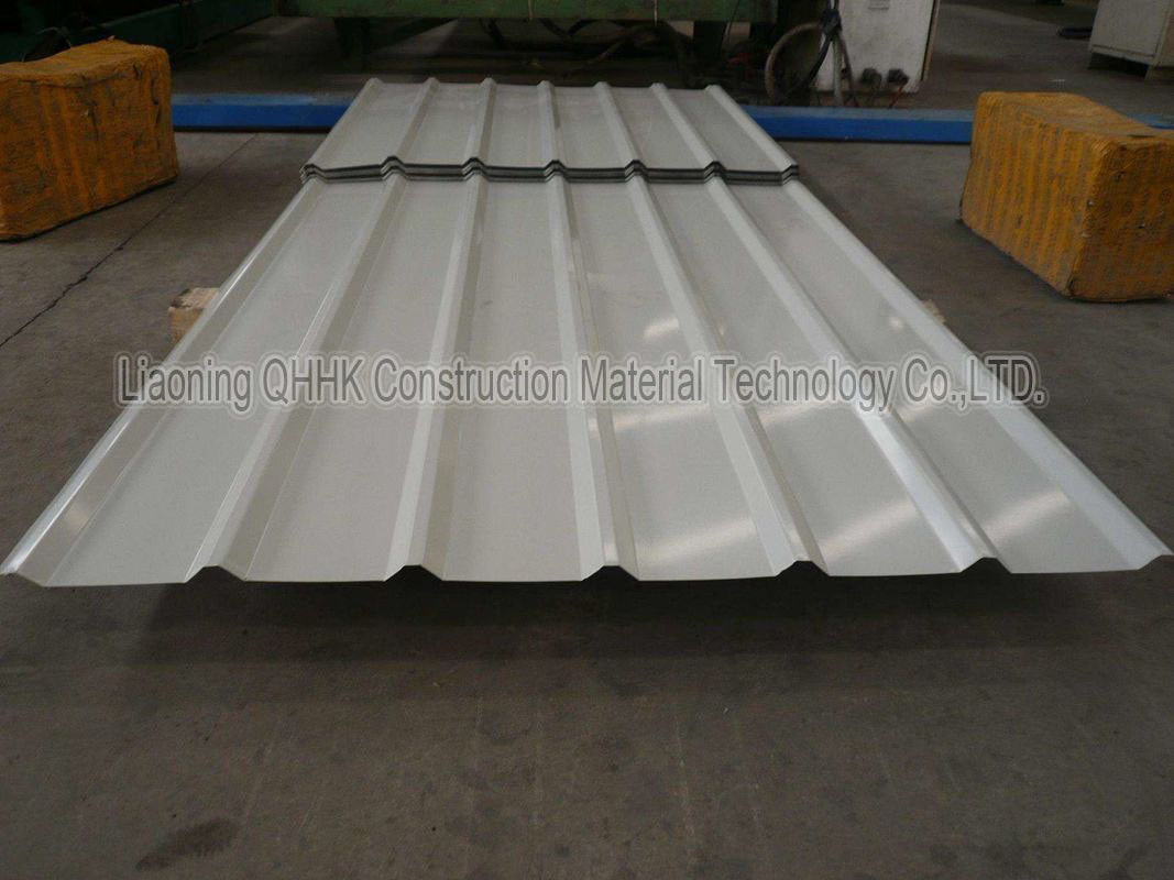 Corrosion Resistant Prepainted Steel Corrugated Roofing Sheets Long Life Span