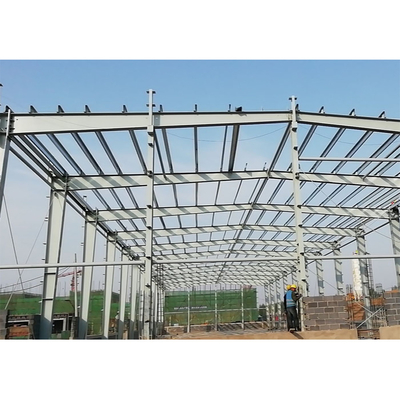 DIN Design Standard Prefabricated Steel Structure Building With High Strength