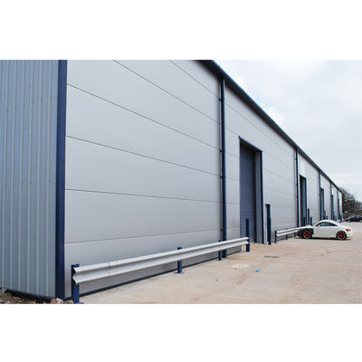 Pre Buildings Steel Frame Portal Pre Manufactured Metal Building Vibration Proof