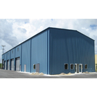 Q345B Portal Frame Steel Hangar Prefabricating Building Commercial Warehouse