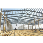 Portal Frame Warehouse Steel Structure Construction Prefabricated Pole Barn