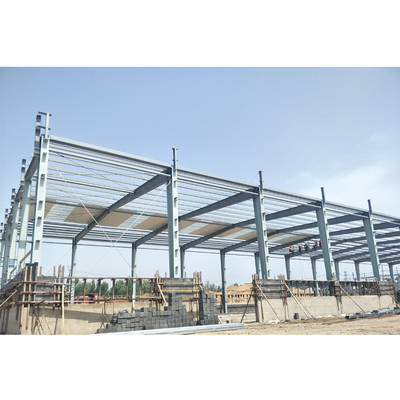 Earthquake Proofing Steel Fabricated Buildings , Pre Engineered Warehouse