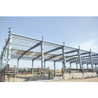 Galvanised Pvc Window Workshop Steel Structure Lightweight Frame Construction