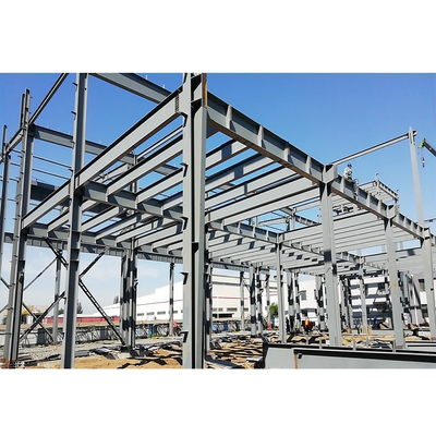 Earthquake Proofing Steel Fabricated Buildings , Pre Engineered Warehouse