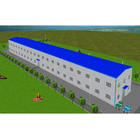 Peb BS Prefabricated Steel Structures Construction Large Metal Sheds 200 By 100 Building