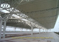Train Station Prefabricated Steel Structures High Anti Rust Performance