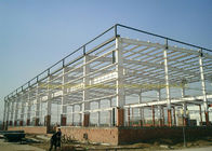 Structural Steel Portal Frames Q235, Q345 Galvanized Steel Frame Building