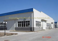 Waterproof Warehouse Steel Structure Grade Q235B / Q345B Prefab Warehouse