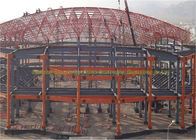 Customized Light Truss Steel Structure Steel Frame Roof Trusses For Sport Hall