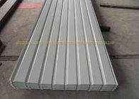 Anti Scratch House Industrial Corrugated Roofing Sheets 600mm - 1250mm Width