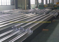 AISI ASTM Corrugated Steel Floor Decking Sheet Steel Structure 0.5mm - 1.2mm