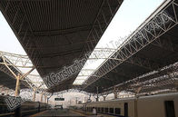 Railway Station Prefabricated Steel Structures , Steel Frame Buildings
