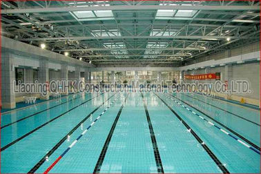 Energy Savings Prefabricated Steel Structures Swimming Pool Roof Covers