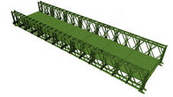 Durable Industrial Prefab Steel Bridge Construction Galvanized Modular Steel Structure