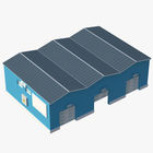 Industrial Prefab Roof Light Workshop Steel Structure Din Standard