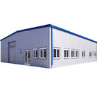 Single Span Warehouse Steel Structure Steel Sheets Wall Roof Construction Prefabricated