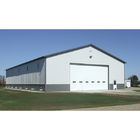 100000 Sqm Peb Pvc Downpipe QHHK Steel Frame Warehouse
