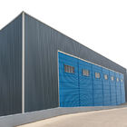 Prefab Building 100000 SQM Light Steel Warehouse Hangar Q235 Q345