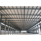 Industrial Shed Design Q345 Steel Frame Warehouse Construction Prefabricated Building Big