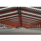 Astm Prefabricated Metal Building Insulated Steel Frame Construction Single Story