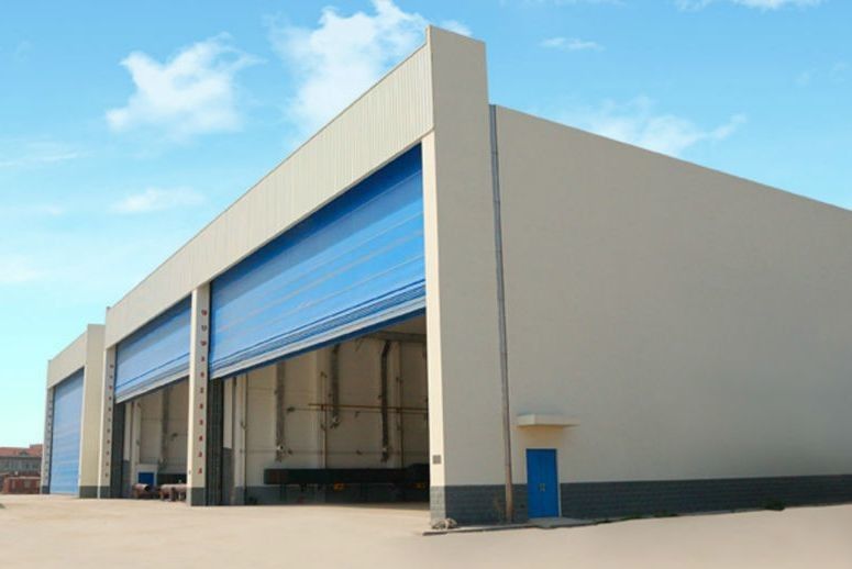 Light Steel Hot Dip Galvanized Prefabricated Airplane Hangar Building