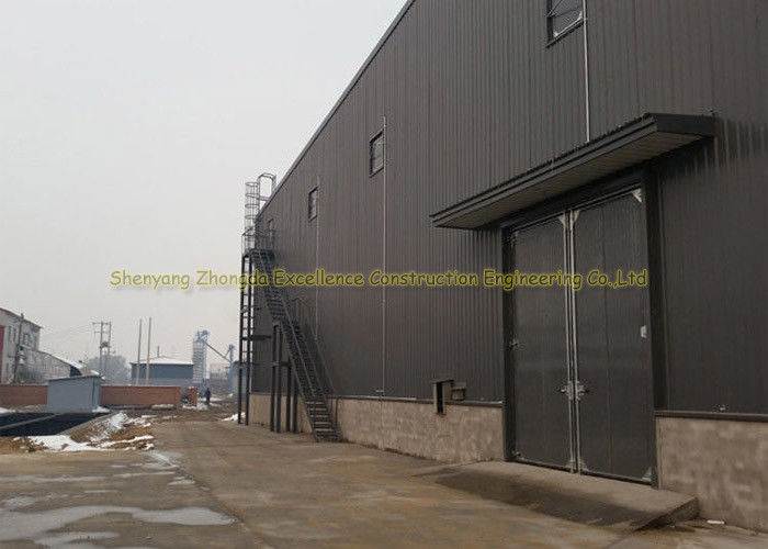 Q345 Prefabricated Warehouse Steel Structure Garage ASTM BS DIN Standard