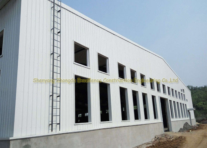 Wide Span Warehouse Steel Structure Prefabricated Warehouse Buildings In Steel