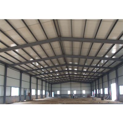 Pre Manufactured Warehouse Steel Portal Frame Building Self Storage Steel Structure Building