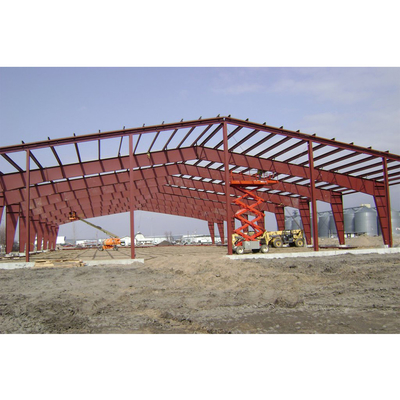 100×100 Prefab Insulated Warehouse Steel Frame Structure