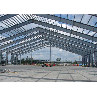 Pre Manufactured Q235B Prefab Steel Structure Buildings ASTM