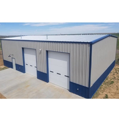Anti Wind Steel Frame Structure System Large Sheds Metal Warehouse
