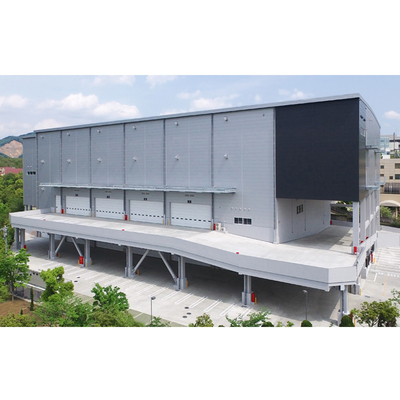 Q345B Portal Frame Steel Hangar Prefabricating Building Commercial Warehouse
