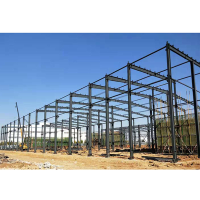 Galvanized Q235b Q345b Frame Steel Structure Workshop Prefabricated