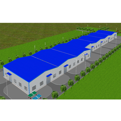 Metal Industrial Q235 Light Steel Structure Warehouse Building JIS Standard