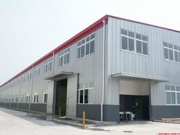 Q235 Q345 Prefab Insulated Warehouse Steel Structure Multi Span