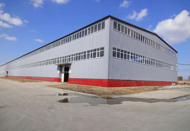Q345B Prefab QHHK Warehouse Steel Structure Office Combined