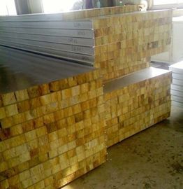 Glass Wool Insulated Roof Panels Foam Insulation Panels 80Mm Thickness