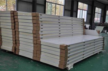Quake Proof PU PVC Polyurethane Metal Building Wall Panels With Stainless Steel