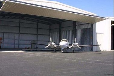 Q235 Q345 Frame Prefab Steel Airplane Hangars