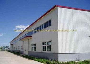 Waterproof Warehouse Steel Structure Grade Q235B / Q345B Prefab Warehouse