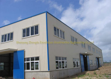 Double Storey Warehouse Steel Q235, Q345 Ghana Steel Prefabricated Warehouse