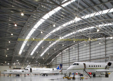 Light Steel Airplane Hangars H Shape Steel Structure Column Beam