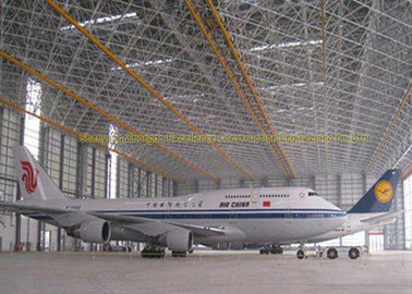 High Eave Big Canopy Steel Airplane Hangars Aircraft Hangar Tent