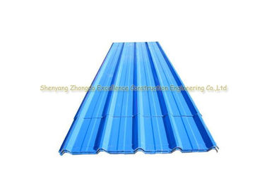 0.12mm - 0.8mm Color Coated Corrugated Metal Roofing Sheet Building Material