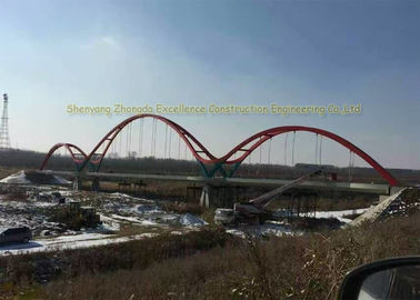 Q235 Q345 100000SQM Bailey Bridge Construction With Manual Compact