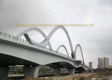 Weather Proof Prefabricated Steel Bridges Z Shape Steel Purlin