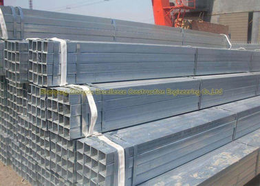 Q195 Q215 Q235 Square Galvanized Steel Tubing Structure Pipe 0.5mm - 13mm