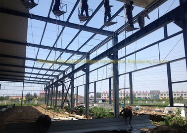 Fire Proof Modern Structural Steel Framing For 4S Car Showroom