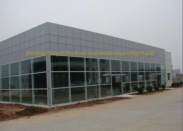 Eco Friendly Lightweight Steel Structures Modern Prefab Commercial Buildings