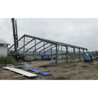 High Strength Galvanized Prefabricated Steel Structures With 20-50 Years Service Life